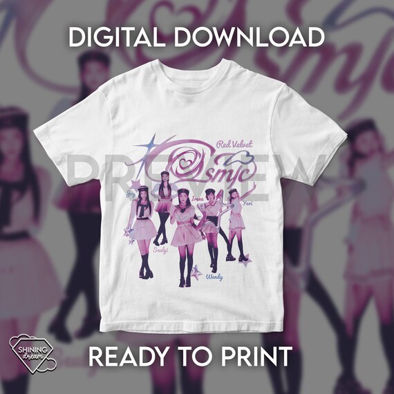 Red Velvet Cosmic / T- Shirt Design (digital Download, Ready to 