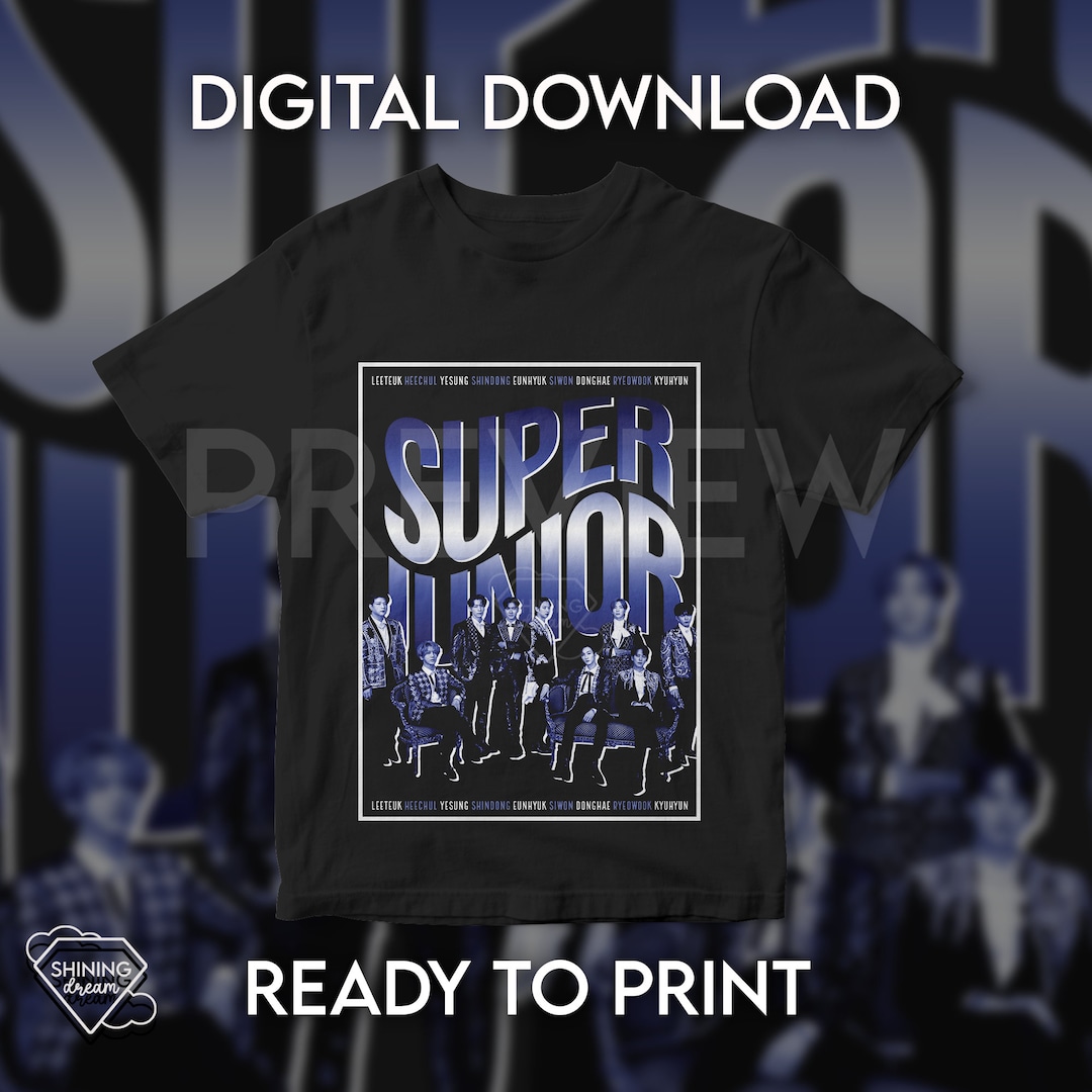 SUPER JUNIOR - Super Junior YESUNG Tシャツ SUPER JUNIOR - SUPER JUNIOR イェソン ソロコングッズTシャツの