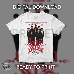 Streunende Kinder dominieren Tour / T-Shirt-Design (digitaler Download, fertig zum Drucken) / Enthält PNG-Datei für Sublimations- oder DFT-Druck.