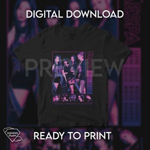 Bts 방탄소년단 / T- Shirt Design (digital Download, Ready to