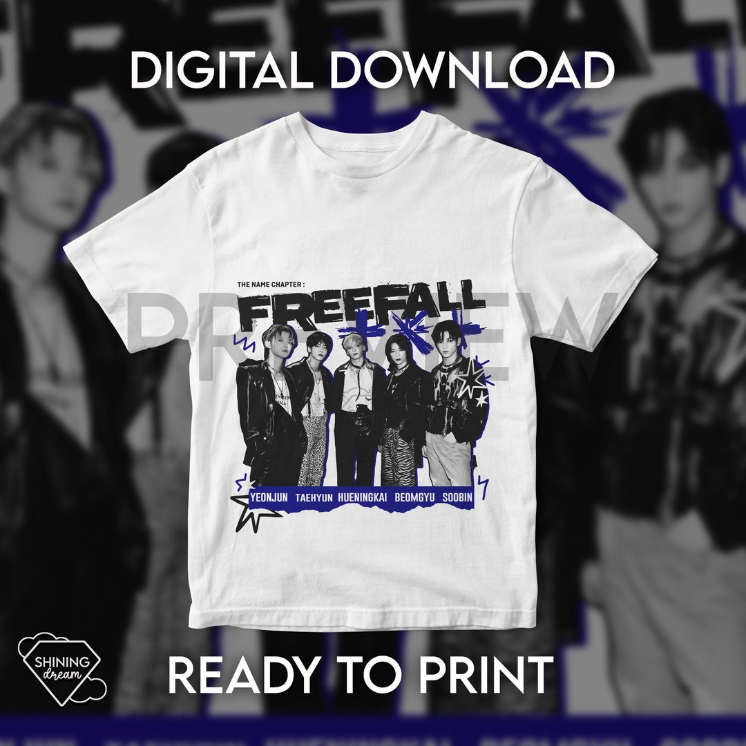 TXT freefall Tシャツ il_1080xN.5398071658_tbpl.jpg