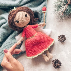 Crochet Fairy Doll Patterns: Amigurumi Set (PDF Pattern)