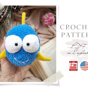Crochet Fish Amigurumi Pattern: Easy Toy (PDF Pattern)