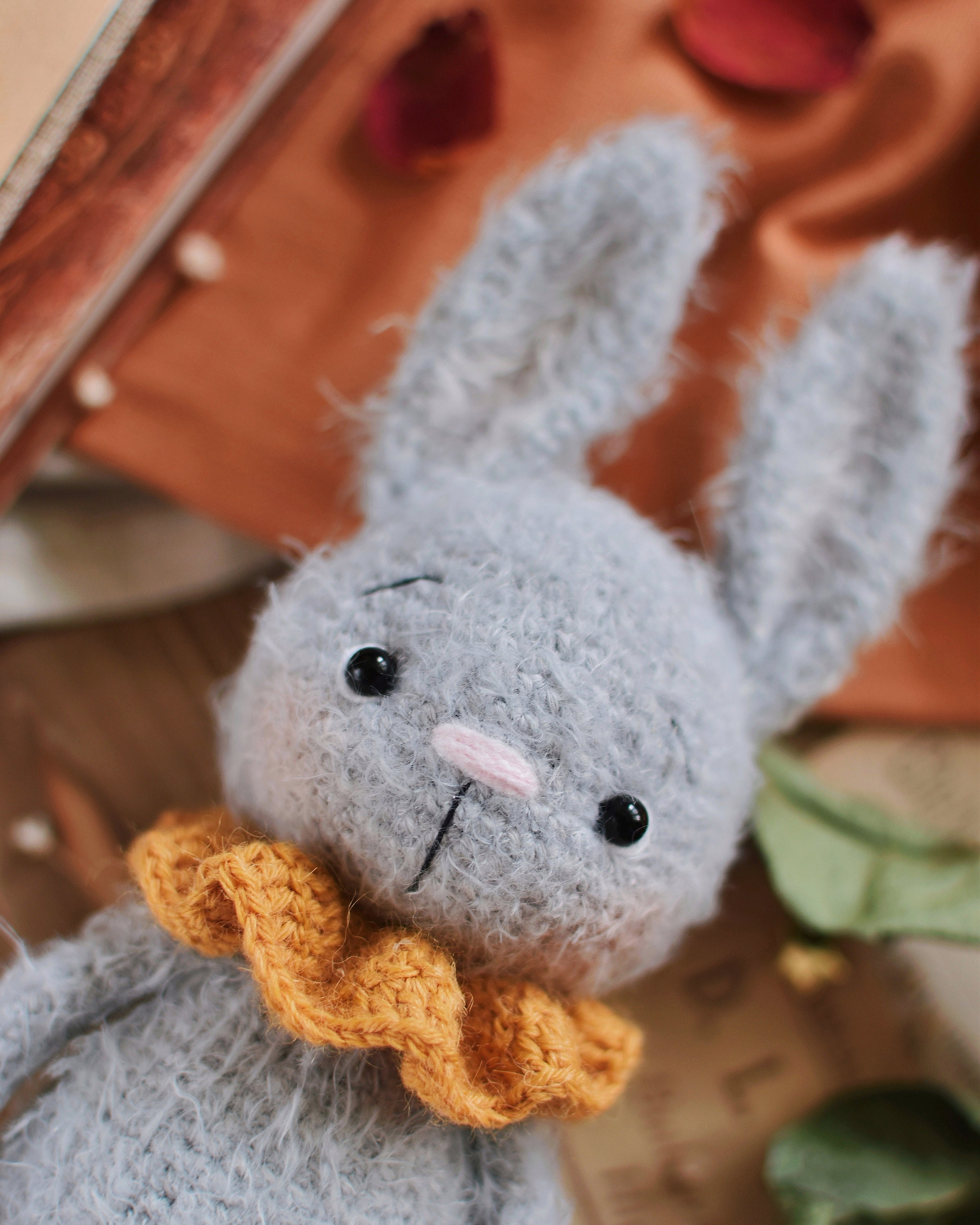 Crochet PATTERN Rabbit Andrew, Amigurumi Animal Patterns, Crochet Bunny ...