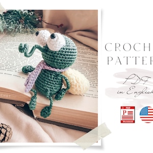 Crochet Fly Amigurumi Pattern: Coco Toy (PDF Pattern)