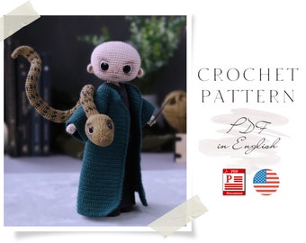 CROCHET PATTERN doll with black eyes Amigurumi doll Crochet doll Crochet pattern Amigurumi doll pattern Doll pattern in English