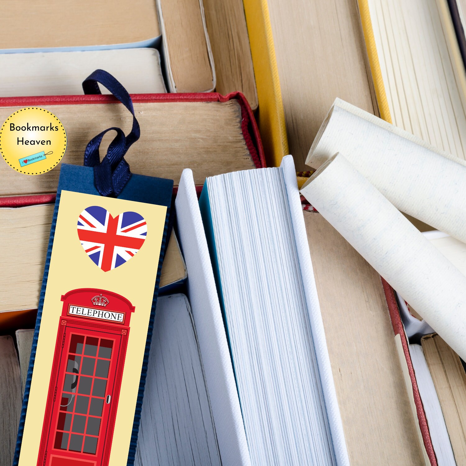 London Bookmark Set of 4 Printable London Gifts Printable Etsy