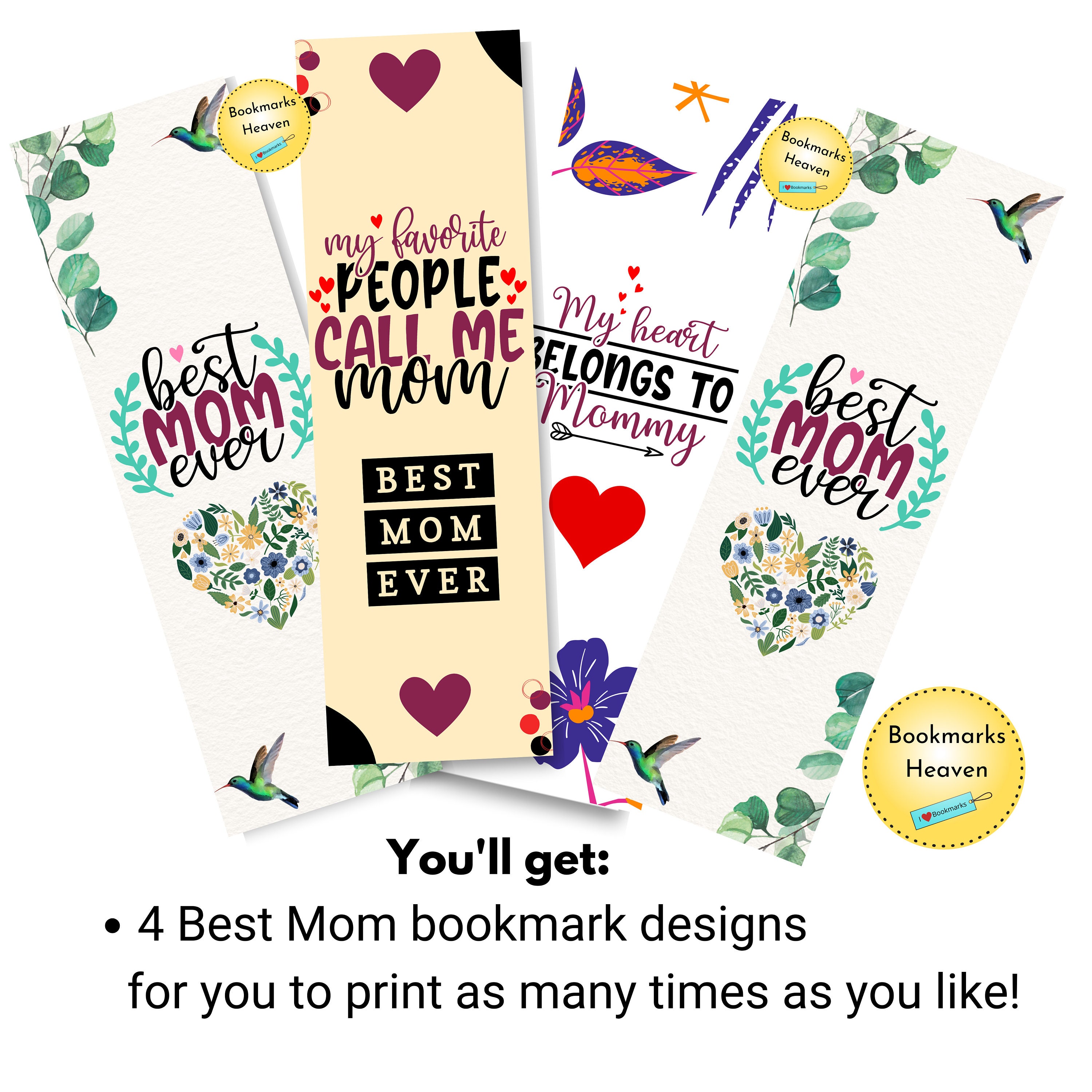 Free Printable Bookmarks To Color - Mama Likes This
