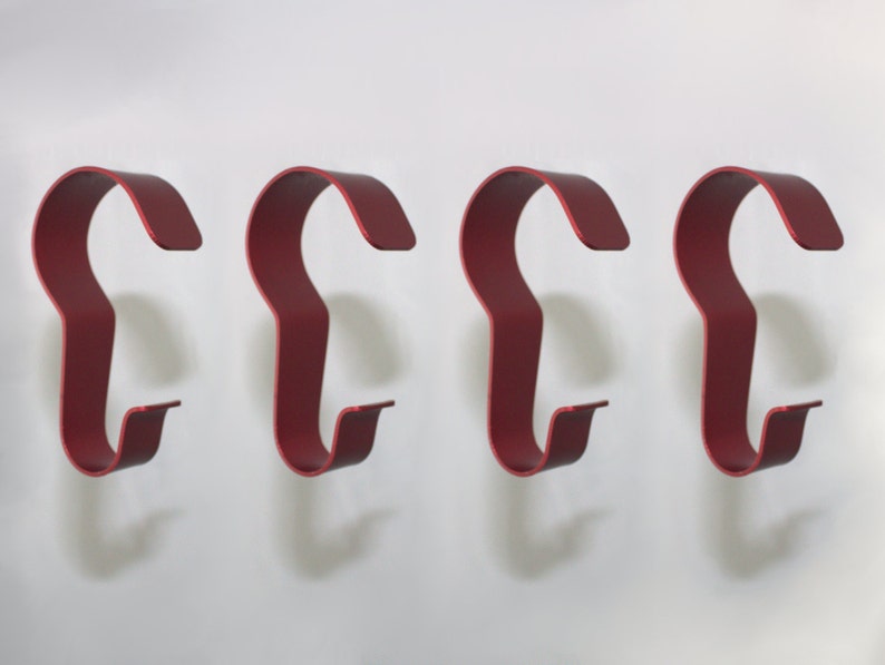 Closet Coat Hook 4 Pack Handformed Closet Organizer Etsy