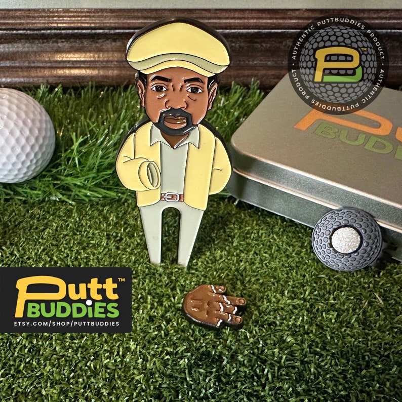 PuttBuddies™ Ensemble cadeau pour entraîneur de golf et marqueur de balle, cadeau pour garçons d'honneur, accessoires de golf uniques image 3