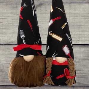 Hair stylist gnomes set
