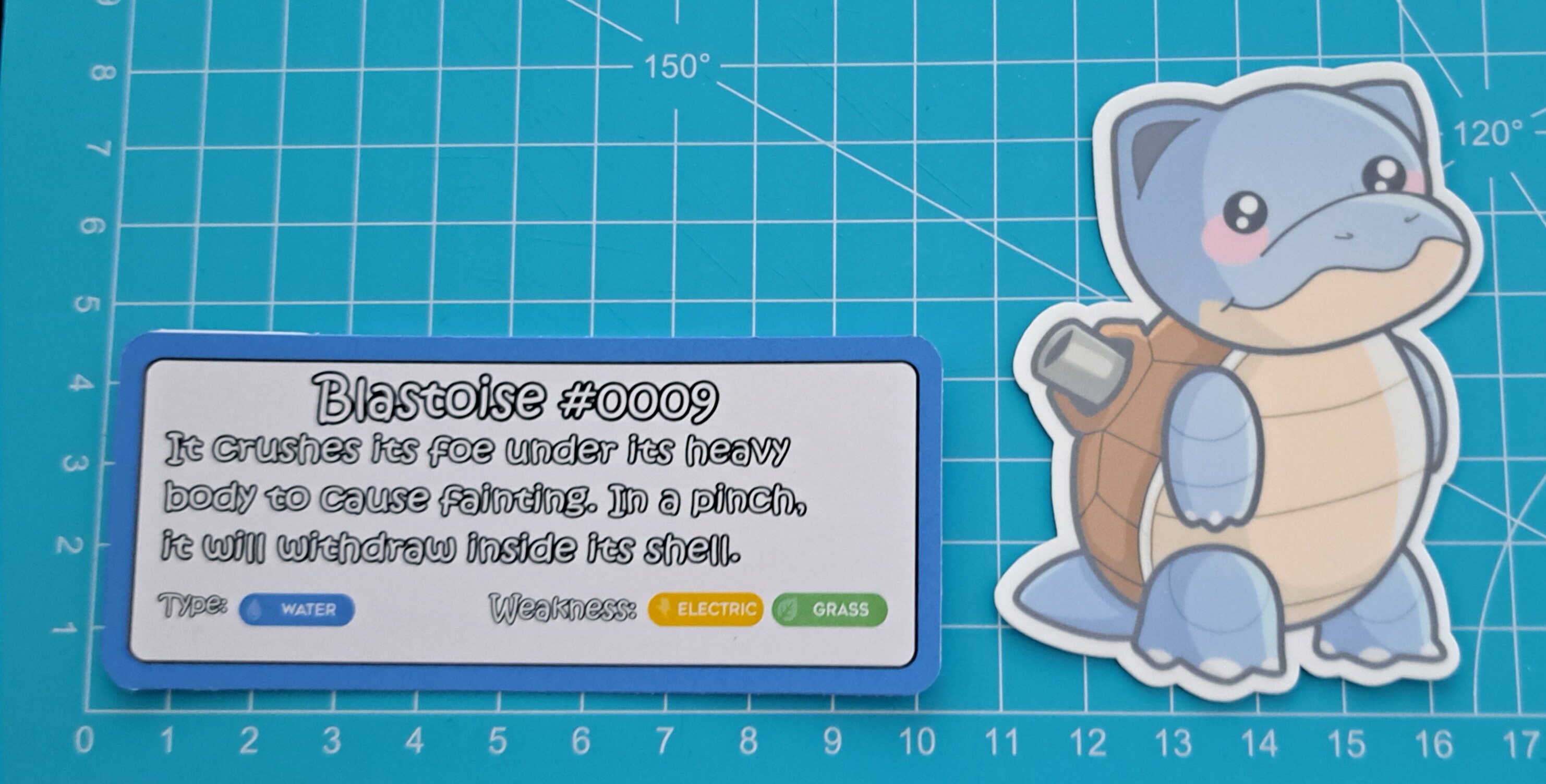 Squirtle Evolution Pack of 3 Kawaii Stickers - Etsy