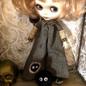 Overalls and soot sprite for Blythe, Jumpsuit , trouser suit image 1