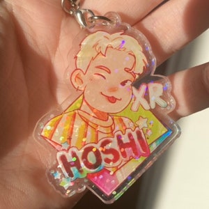 Seventeen Hoshi Rhythm Hive Holographic Charm