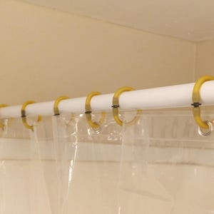Silenced Duschvorhang Ringe