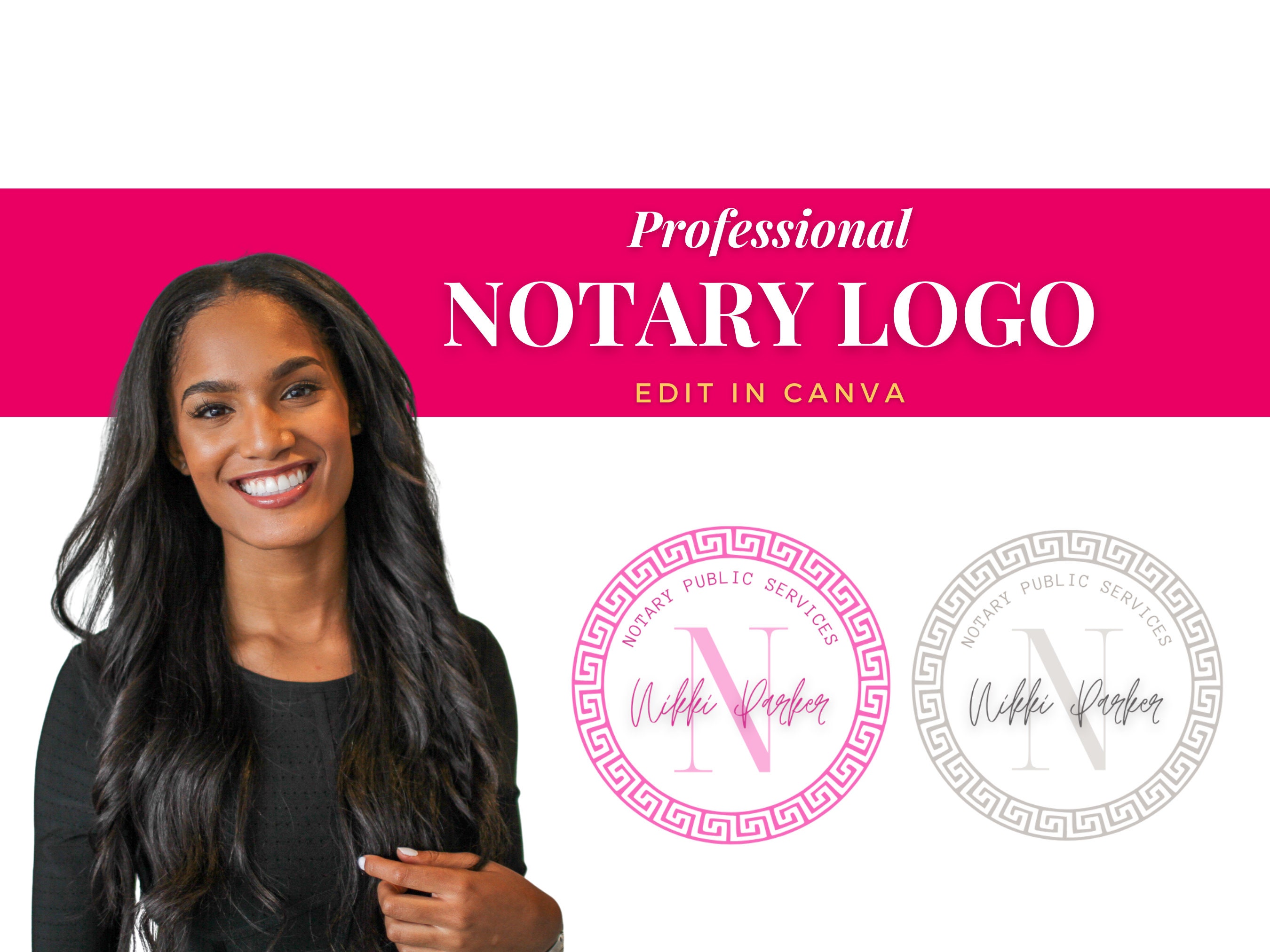 Notary2pro Logo Logo Design for Notary | Notary Business Logo | Editable Notary Logo ...