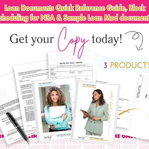 Notary Signing Agent Guides Bundle: Loan Docs, Scheduling (PDF Download)
