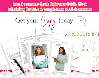 Notary Signing Agent Guides Bundle: Loan Docs, Scheduling (PDF Download)