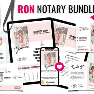 Brandingbundel notaris | Online notarisbundel op afstand | RON | Online notarismarketing op afstand