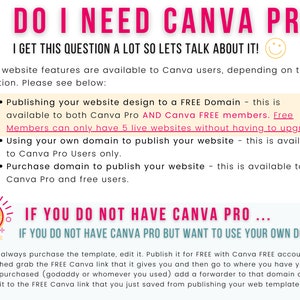 Notary Web Template: Editable Canva Website & Logo (Digital Download) image 3