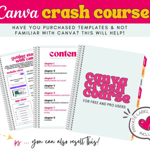Canva Crash Course Guide | Need help using Canva?
