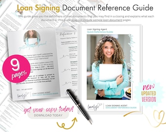 Notary Loan Documents Quick Reference Guide (PDF Download)