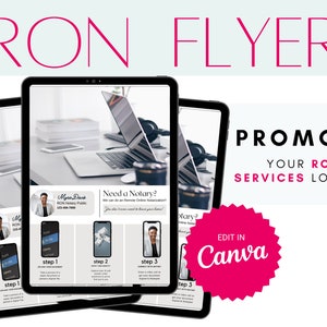 Notarisvlieger | Bewerkbare notarisvlieger | Notarismarketingflyer | Notarisvlieger | Notaris | Notaris Tekenagent | Canva-flyersjabloon