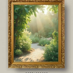 Aesthetic Garden Cottagecore Wall Art Set of 15 Printable, Soft Light Nature Scenery, Vintage  Botanical Digital Download,fairycore prints