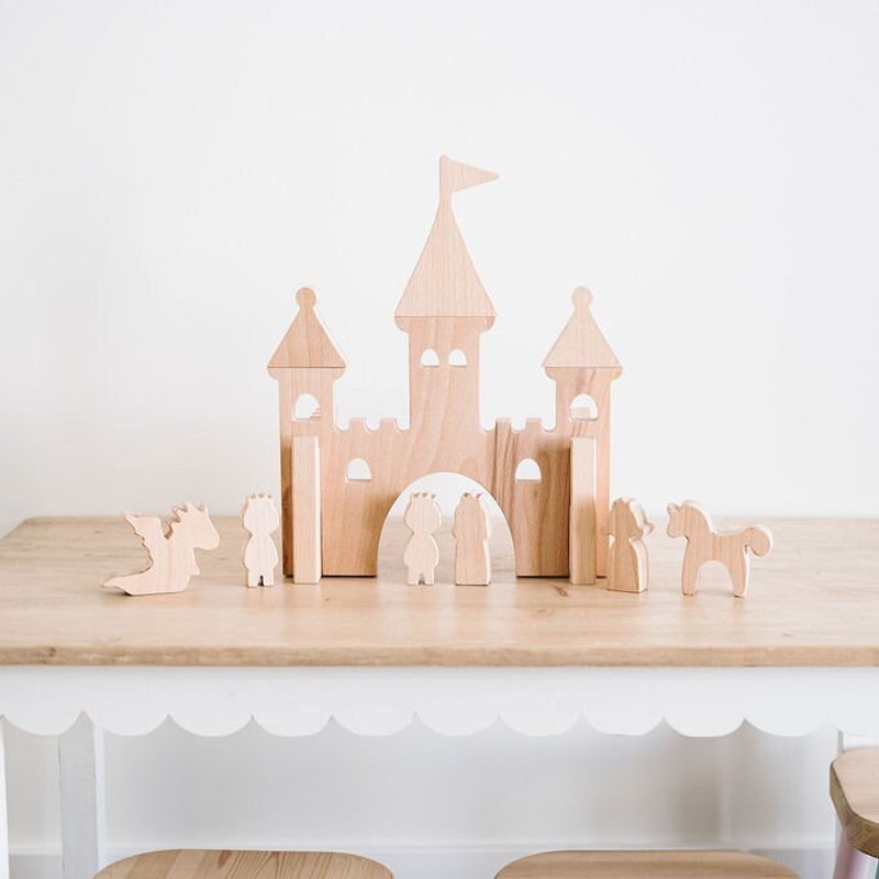 childrens wooden castle
