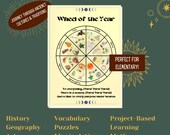 Wheel of the Year Unit Study - Ancient Traditions - History, Language Arts, Art - Cross-Curricular Extensions - Elementary - Homeschool