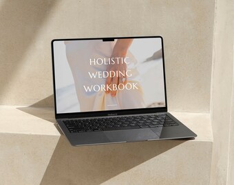 Holistic Wedding Workbook: Mindfulness Guide For Planning A Wedding | 2025 Wedding Planner Stress-free & Intuitive Approach
