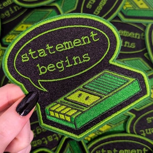 Spooky Archives Statement Begins Patch