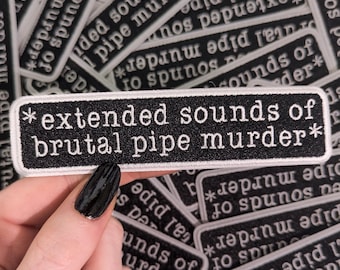 Spooky Archives Pipe Murder Patch