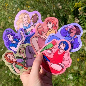 Stardew Valley Bachelorette Vinyl Stickers