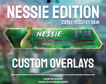 Animated Customisable NESSIE Banner | Apex Legends Health Bar Overlay for Streaming on Twitch, Youtube and Tiktok | For OBS and StreamLabs