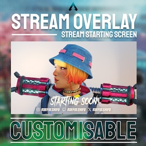 Wattson Starting Soon Stream Screen (LOOPING) | Apex Legends Stream Starting Soon for Twitch, Youtube and Tiktok | OBS & StreamLabs