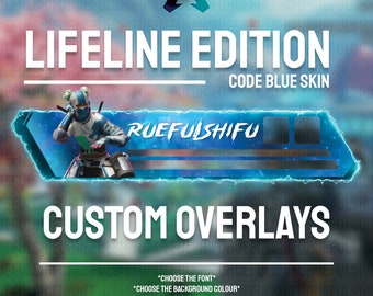Geanimeerde aanpasbare levenslijnbanner | Apex Legends Health Bar-overlay voor streaming op Twitch, YouTube en Tiktok | Voor OBS en StreamLabs