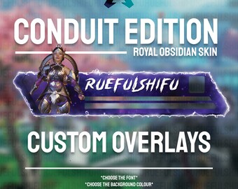 Animated Customisable CONDUIT Banner | Apex Legends Health Bar Overlay for Streaming on Twitch, Youtube and Tiktok | For OBS and StreamLabs