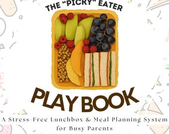 Guía práctica para niños con paladar exigente / Guía para planificar comidas sin estrés para la lonchera (Descarga en PDF)