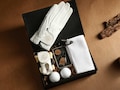 Personalized Golf Gift Set, Gift Set for Golfer, Golf Balls, Golf Bag Tag with Golf Tees, Lawn Tools Ball Markers Set,Golf Gifts for Men product logo