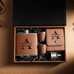 Cadeau personnalisé pour la fête des pères, Boîte cadeau personnalisée pour témoin, Gobelet et porte-cartes pour homme, Cadeau pour père, Cadeau pour homme, Coffret cadeau pour homme