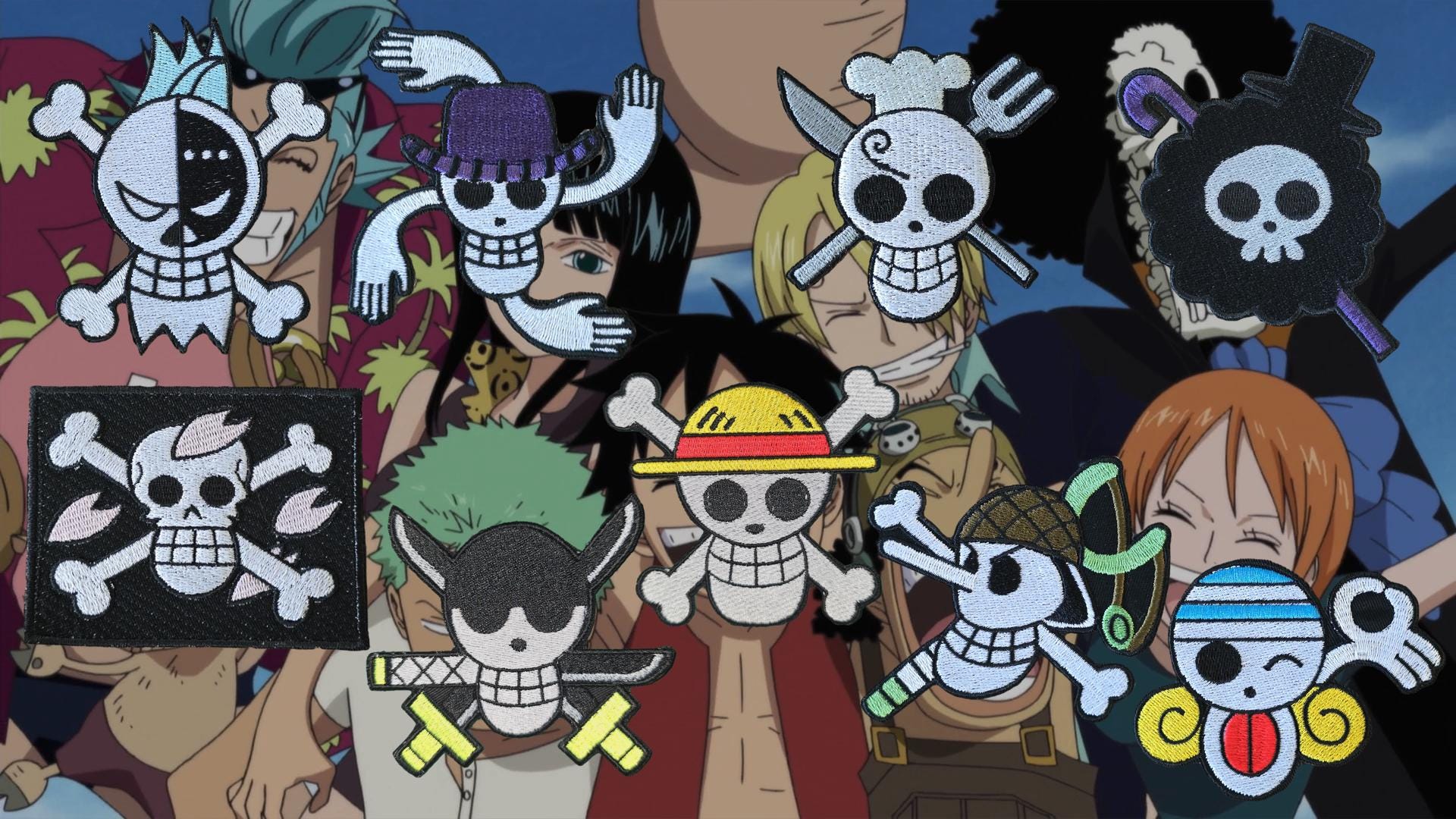 One Piece | Zoro Jolly Roger Patch - Etsy