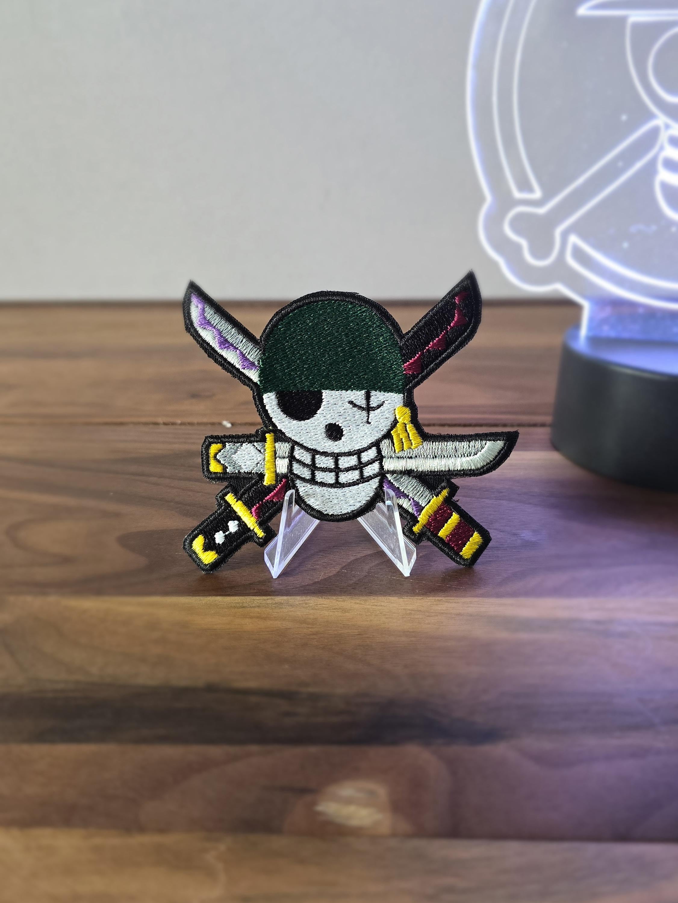 One Piece | Zoro Jolly Roger Patch - Etsy