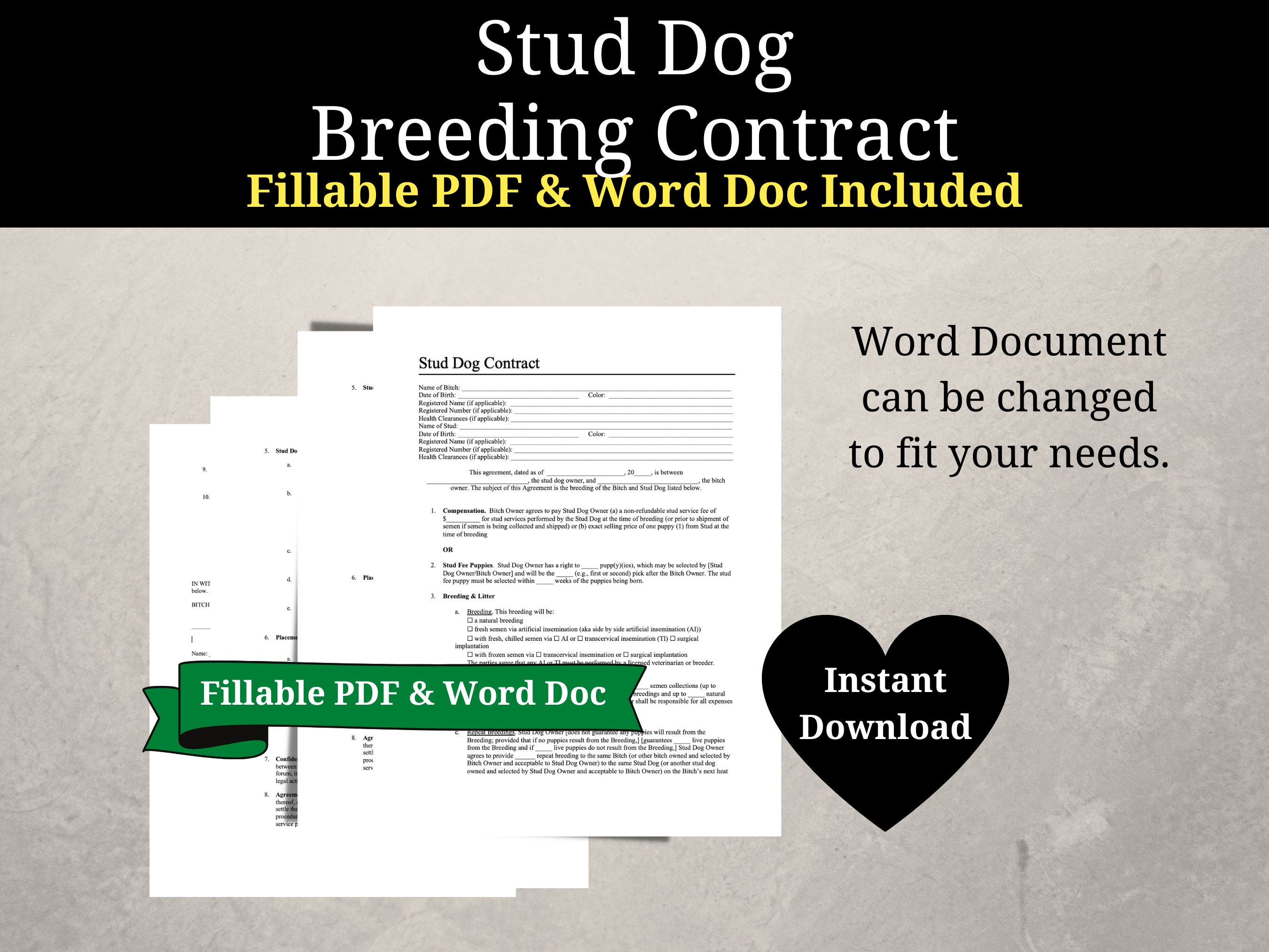 When Do You Pay for a Stud Dog: Essential Timing Tips