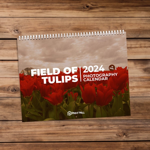 Tulip Calendar Etsy