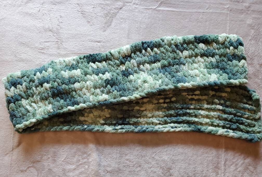 Loop Yarn Scarf Etsy