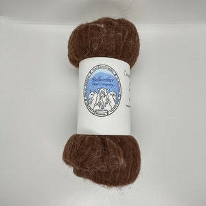 Merino Comeback Combed Top - Brown Natural Colored Wool - Spinning