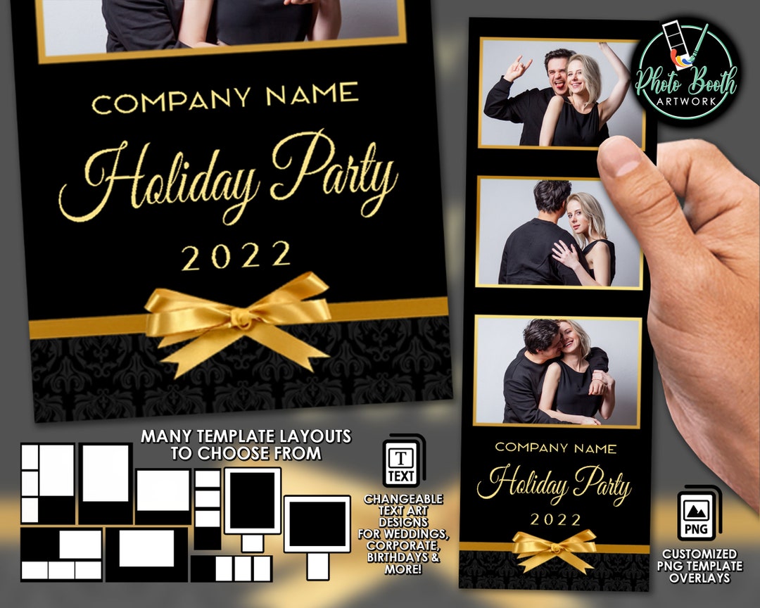 Minimalist Photo Booth Template | Addison Design (digital Download) - Etsy