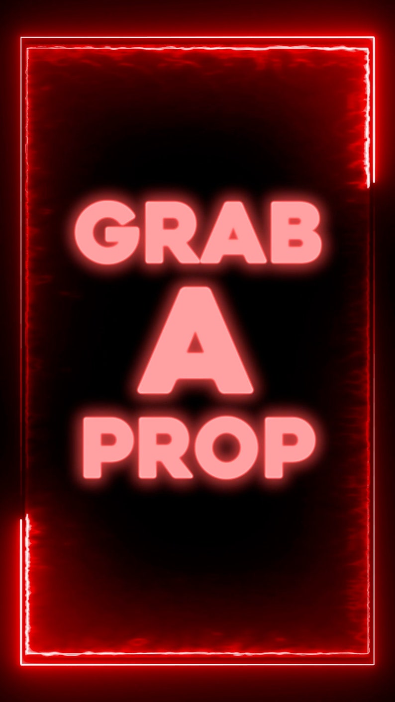 Red Neon Photo Booth Animation Core Pack | Portrait Vertical | Magic ...