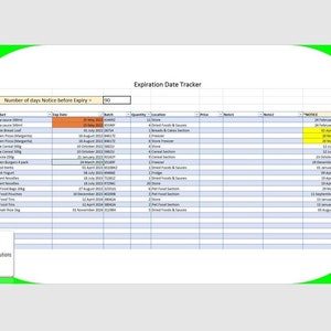 Plantilla de Excel de seguimiento de fecha de vencimiento para pequeñas empresas